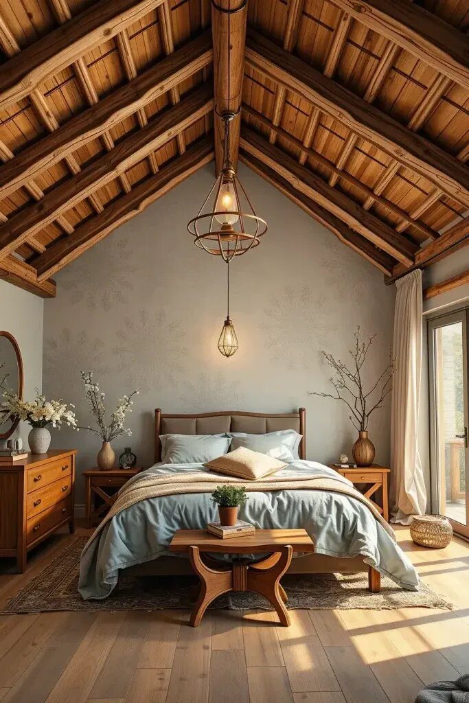 How Rustic Ceiling Beams Add Warmth - photo 2