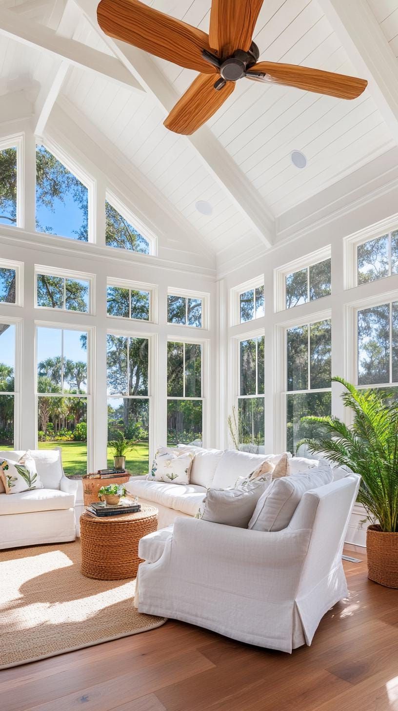 5. Light Linen Slipcovers for a Breezy Feel