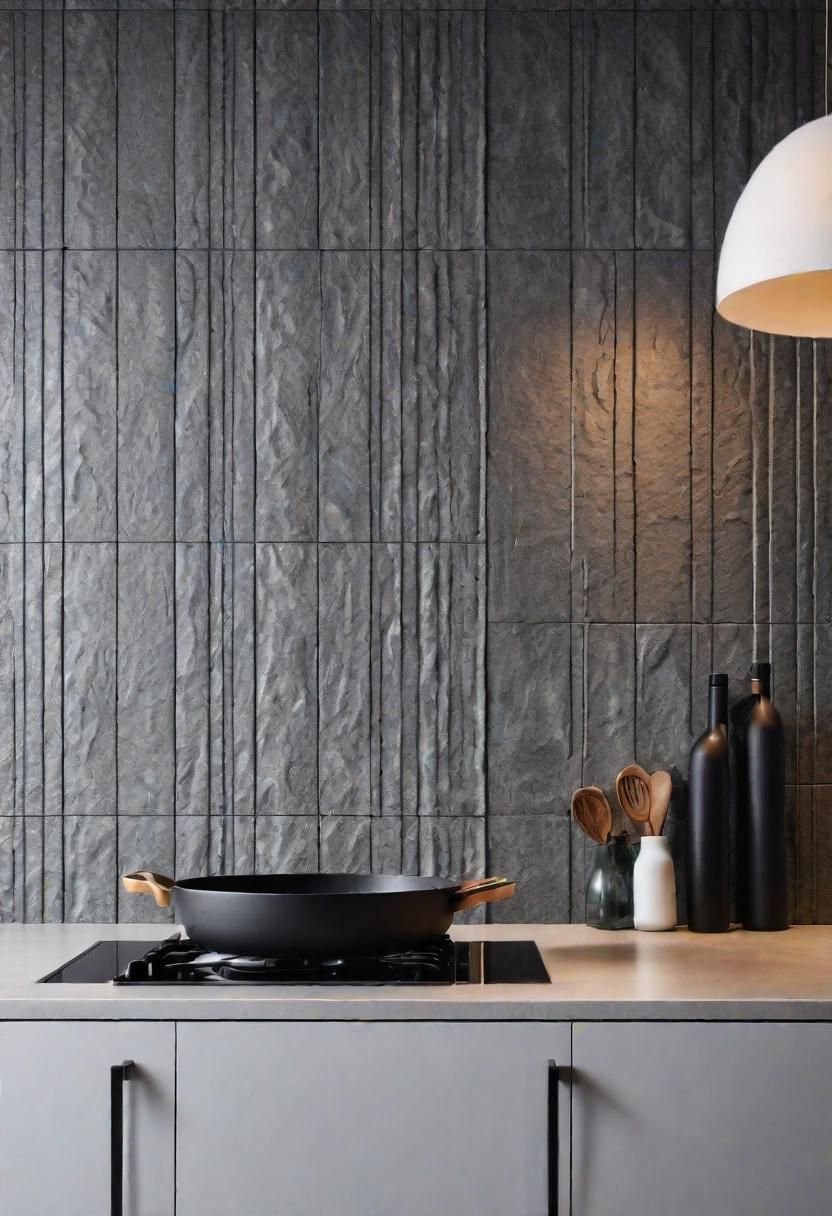 32. Textured Wall Ideas for Kitchens - photo 2