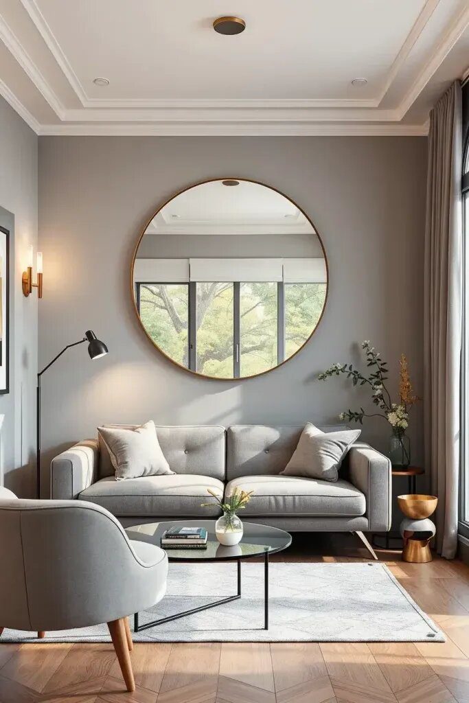Using Mirrors to Make a Small Room Feel Bigger
