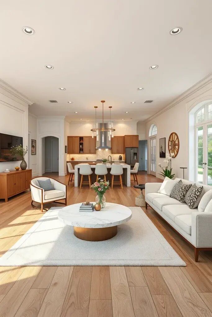 Blending a Keeping Room With an Open Kitchen Layout - photo 2