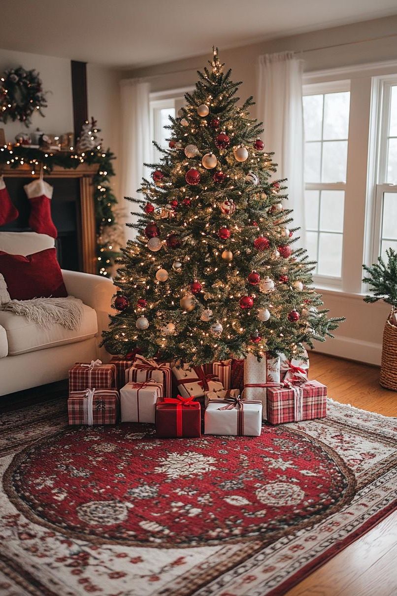 11. Plaid Tree Skirt Styling Ideas - photo 3