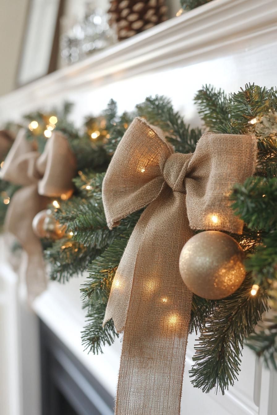 7. Rustic Garland Styling Ideas