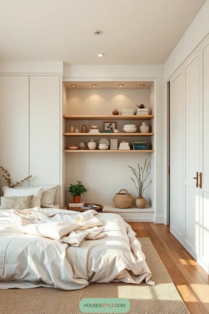 Less Clutter for a Calmer Room