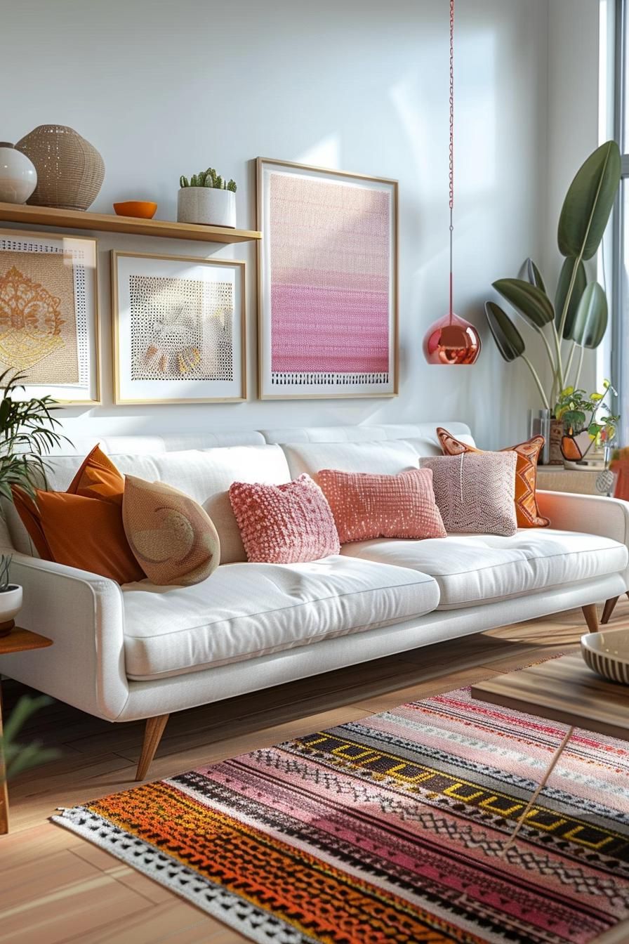 6. Bold Textured Throw Pillows - photo 3