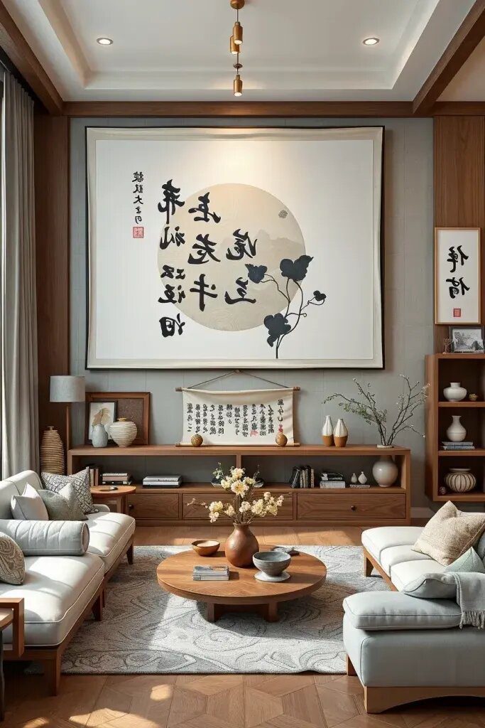 6. Japanese-Inspired Wall Decor Ideas