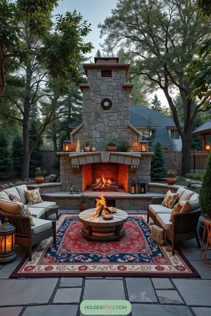 Refined Outdoor Fireplaces for Gatherings - photo 2