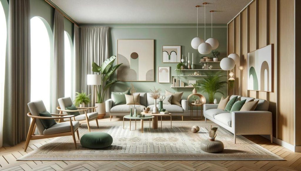 25 Color Palettes for a Mid-Century Modern Living Room - photo 11