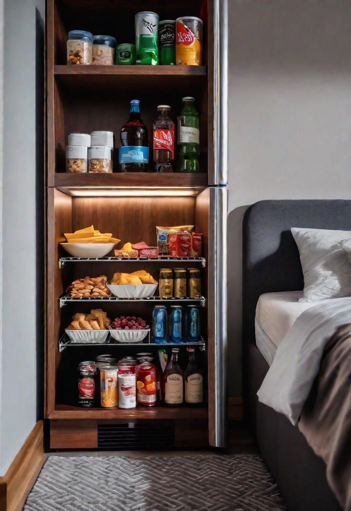 4. Add a Mini Fridge