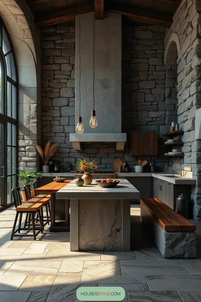 Why Cave Kitchens Bring Rustic Charm