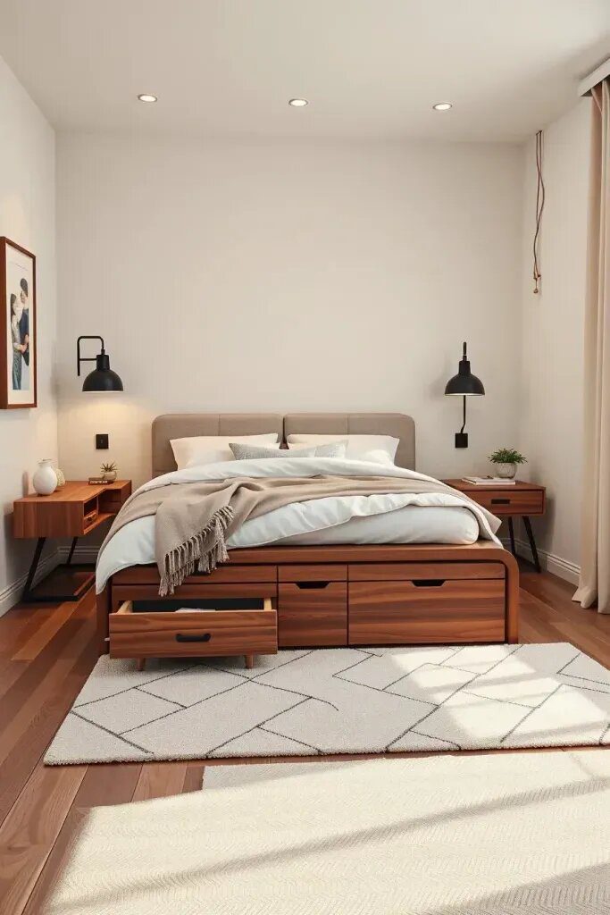 Platform Beds With Hidden Storage Inside