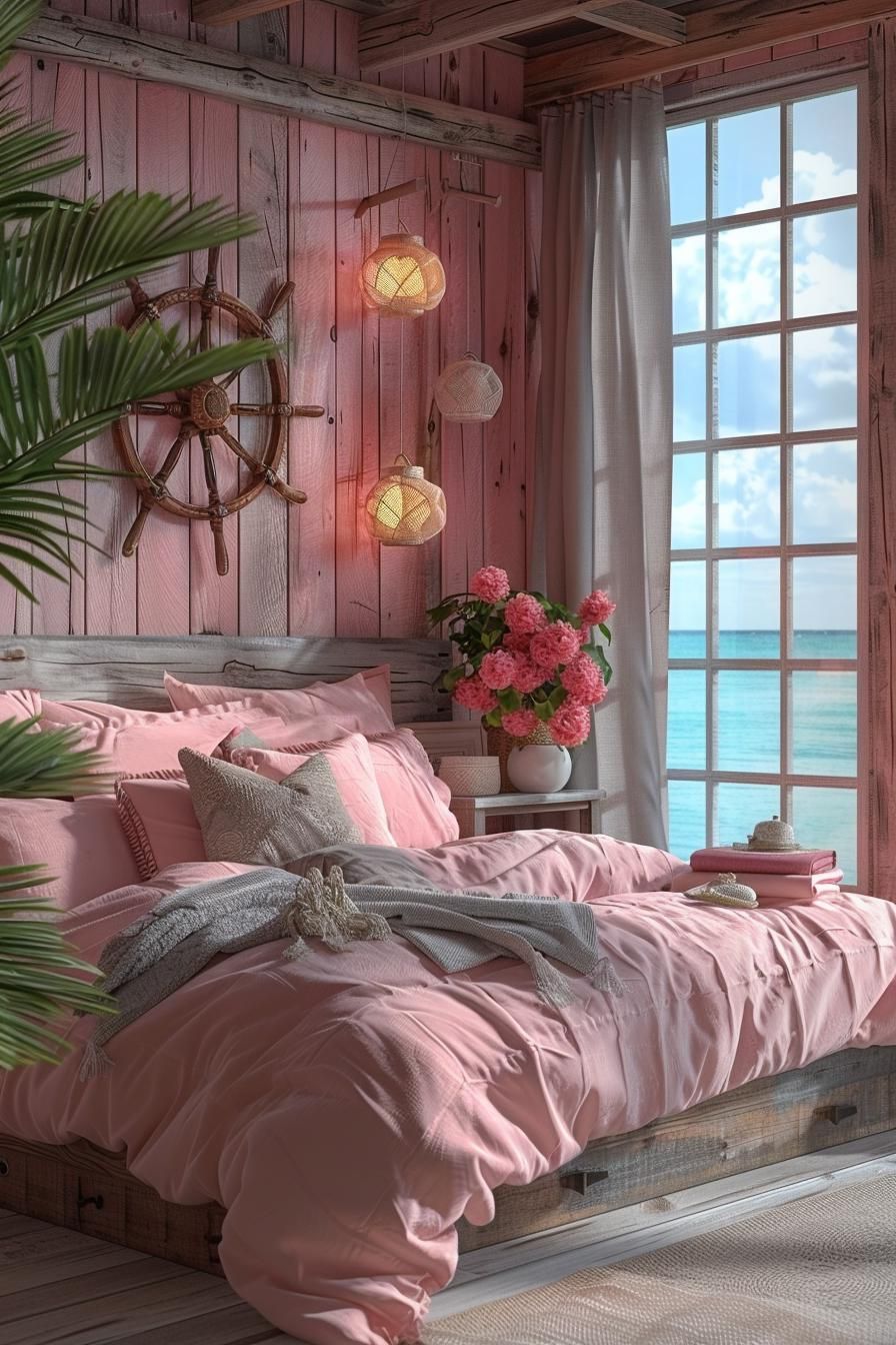 3. Coastal Pink Beach Shack Style - photo 2