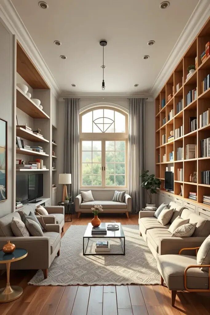 1. Add Tall Storage Units To Maximize Space