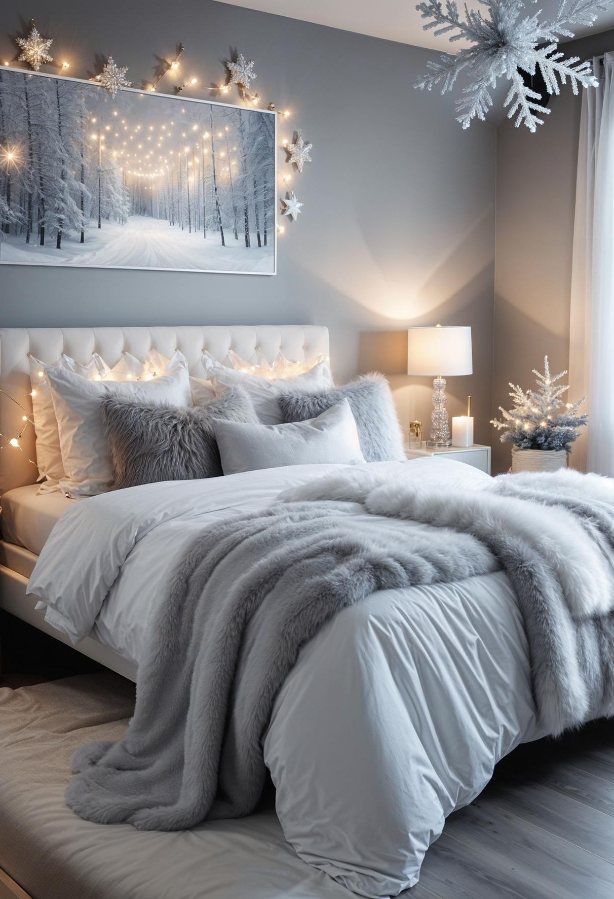 22. Dreamy Winter Wonderland Decor