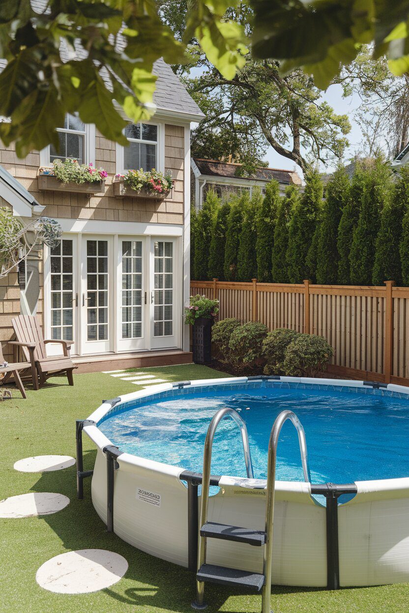 2. Add Fencing or Tall Plants for Privacy