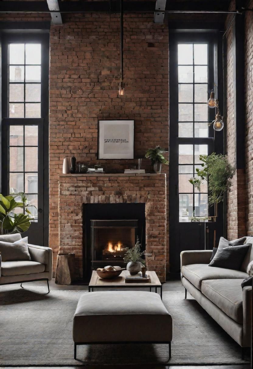 10. Industrial Style Neutral Room