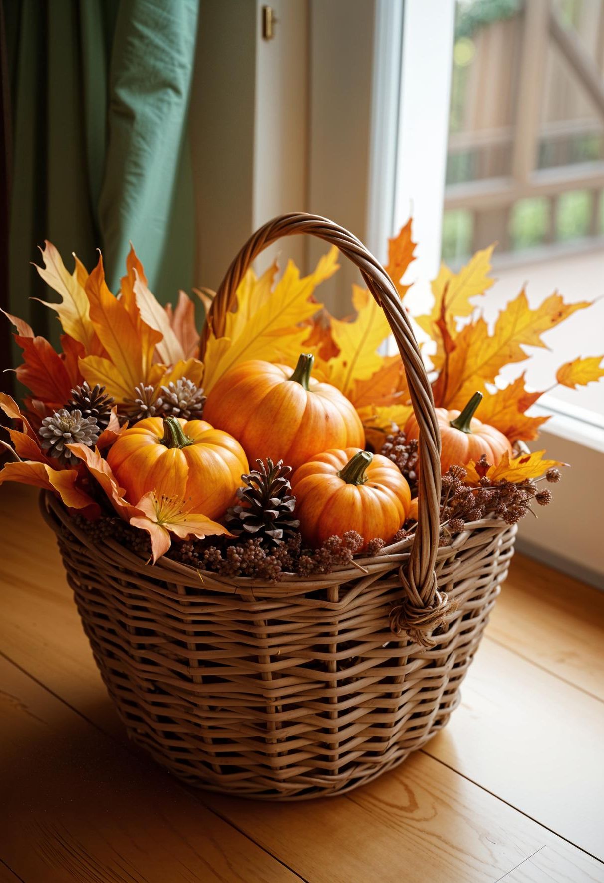 3. Styling Woven Baskets for Fall - photo 2
