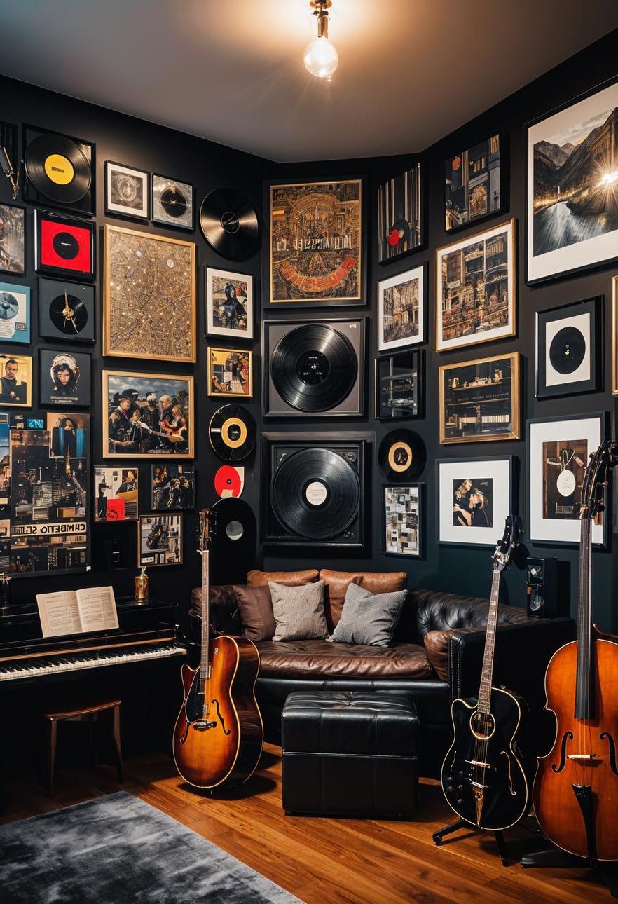 32. A Music Sanctuary Built Around Vinyl Records