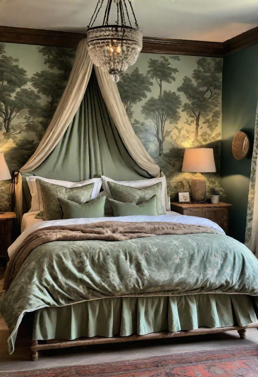 21. Sage Green French Country Bedroom - photo 2