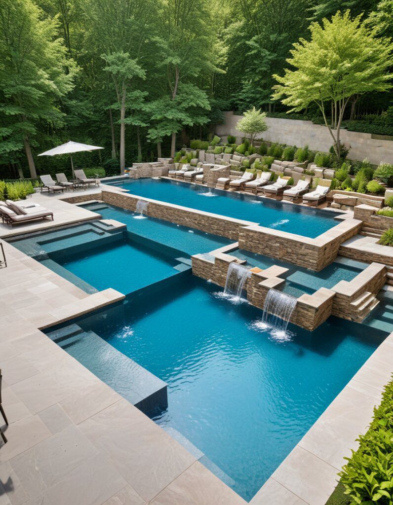 Multi-Level Pool Designs for Maximum Fun