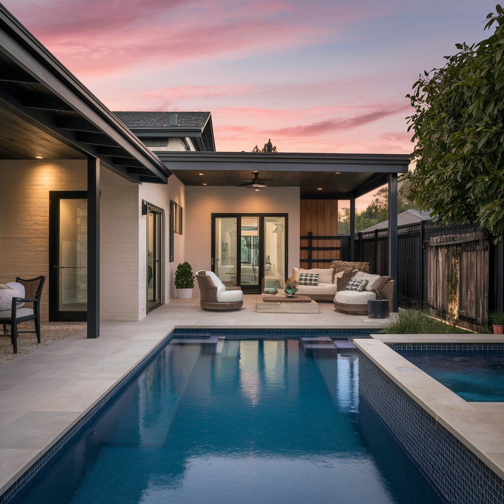 23. Indoor Courtyard Pools for Cozy Privacy