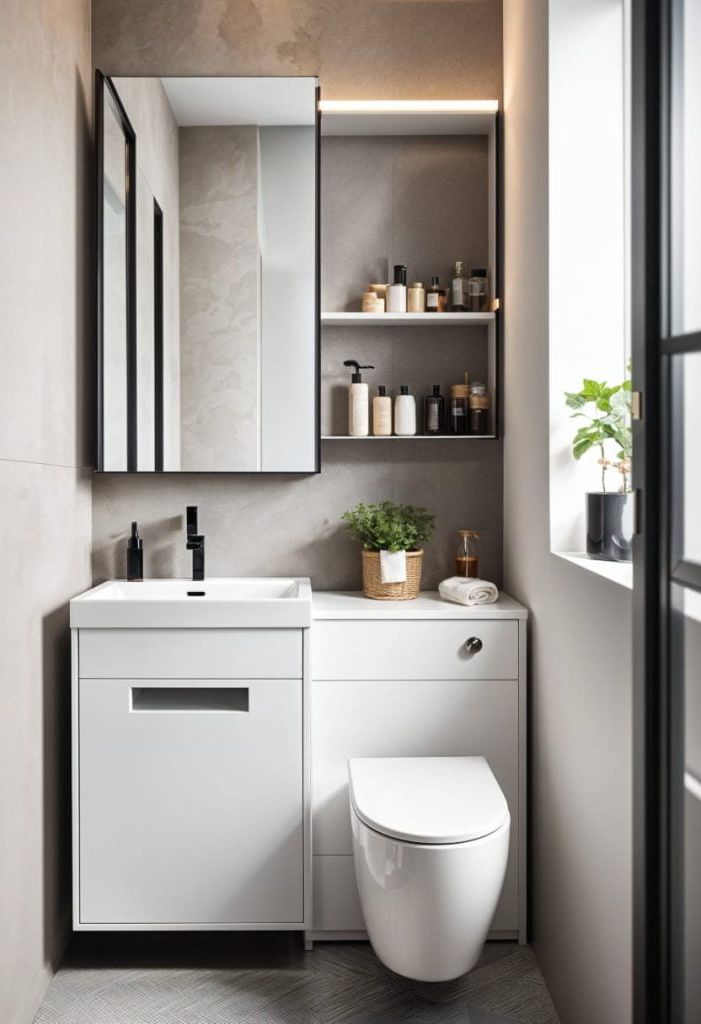17. Fixtures Built for Small Bathrooms - photo 6