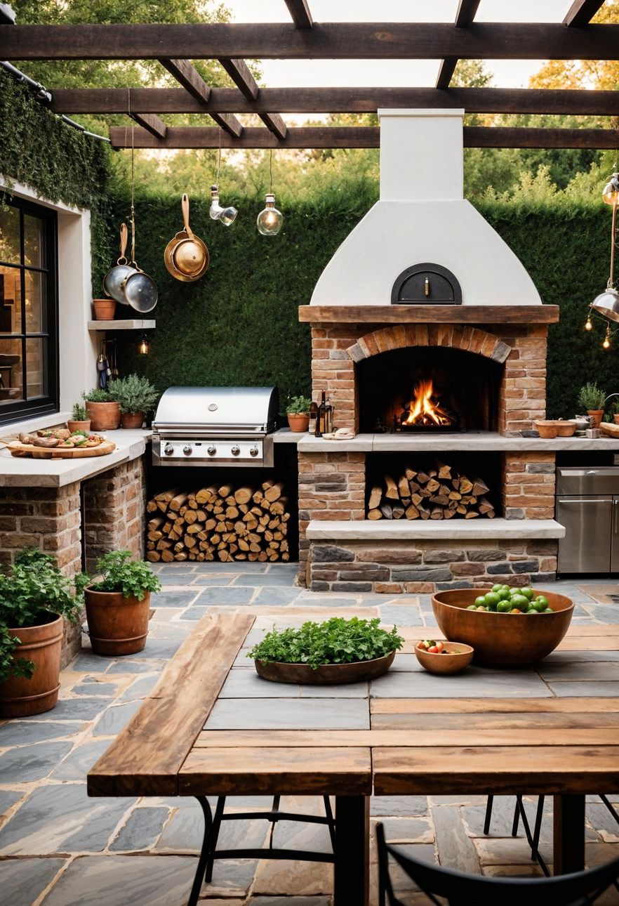1. Rustic Outdoor Kitchen Paradise - photo 2