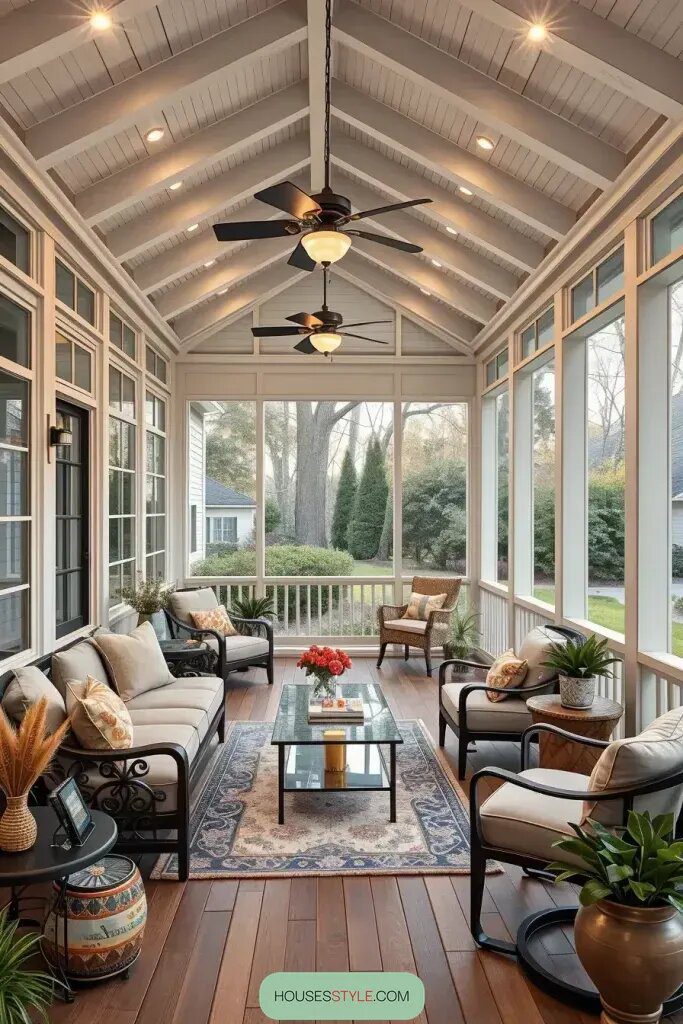 Choosing the Perfect Style for Your Screened Porch - photo 2