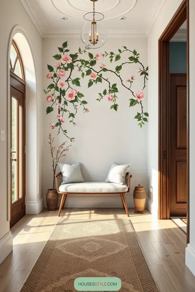 Floral Accents for Entryway Corners - photo 2