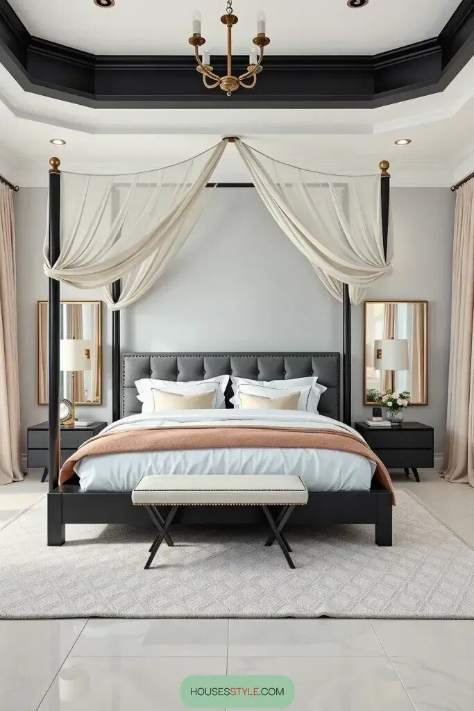 Sleek Canopy Beds Mix Modern Style With Simplicity - photo 2