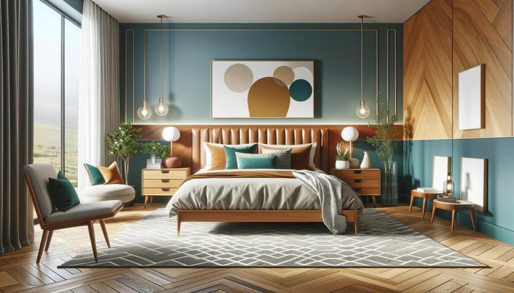 Top Mid-Century Modern Bedroom Palettes - photo 2