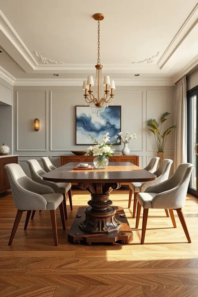 Carved Dining Tables That Anchor a Room - photo 2