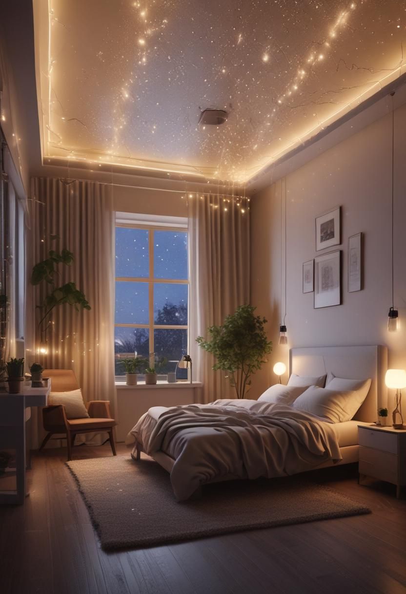 36. String Lights for a Starry Ceiling - photo 2