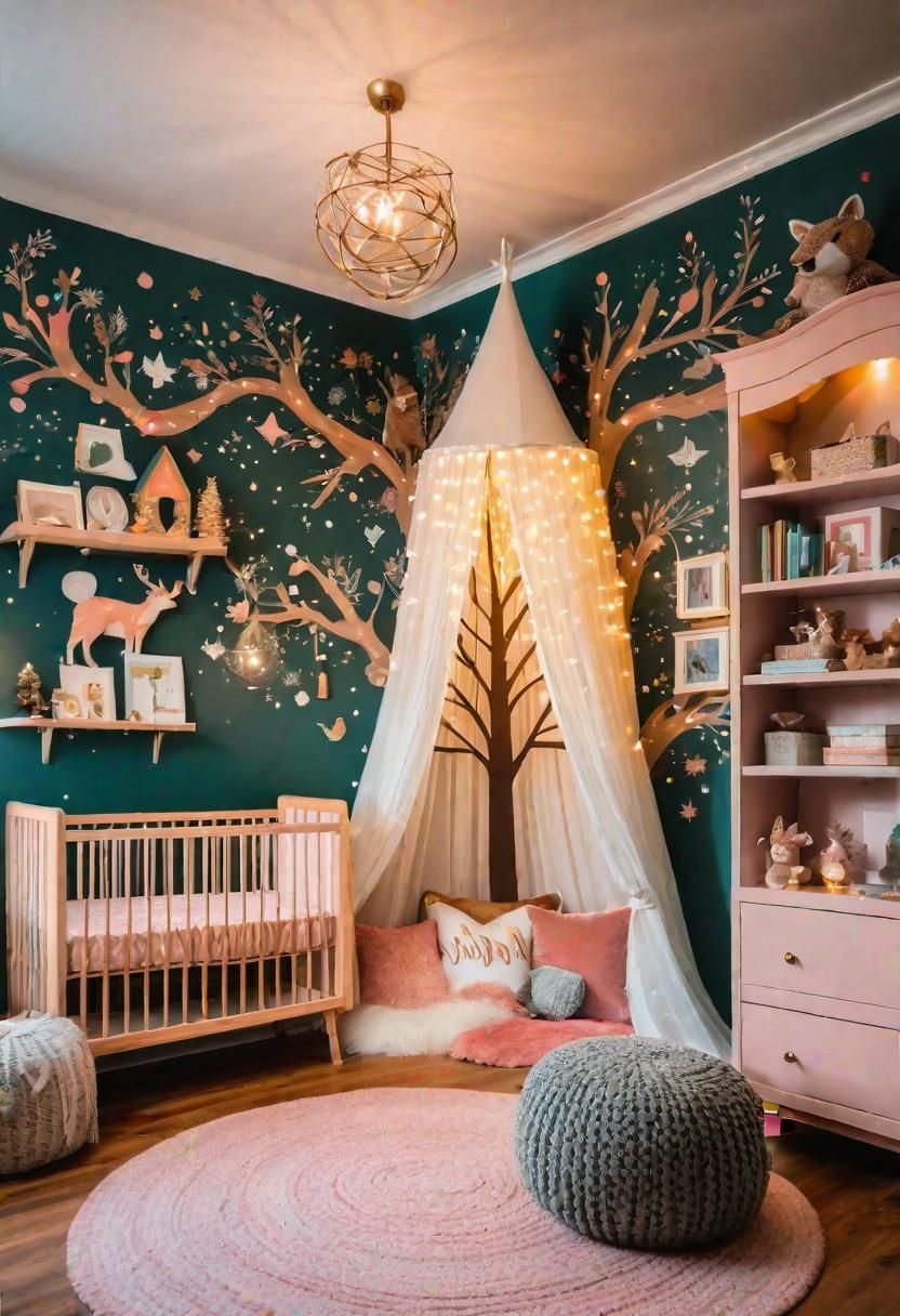 1. Whimsical Woodland Nursery Theme - photo 3