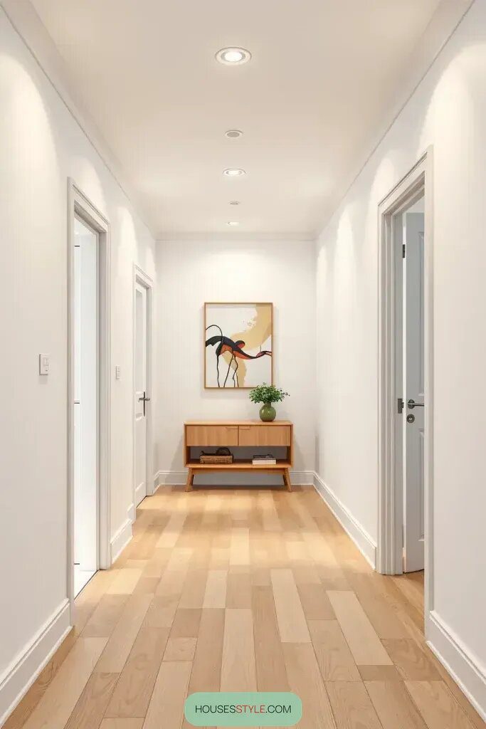Simplifying Hallway Decor With Clean Lines - photo 2