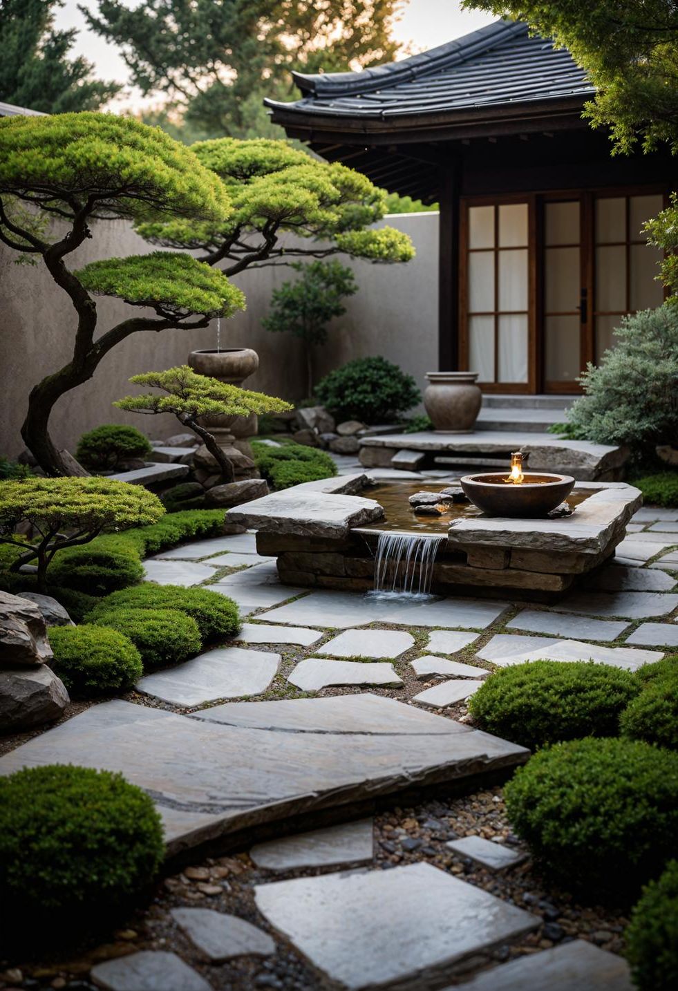 2. Compact Zen Patio Retreat