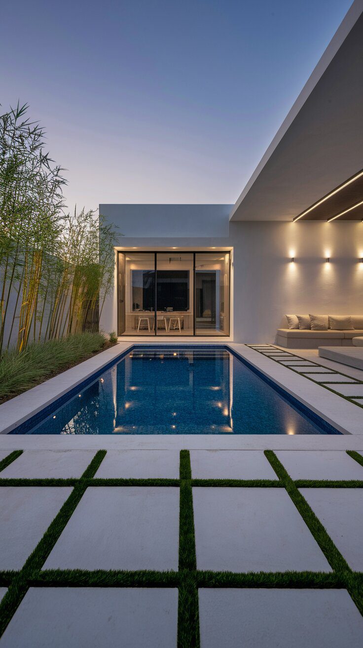 Modern Stylish Backyard Pool Designs