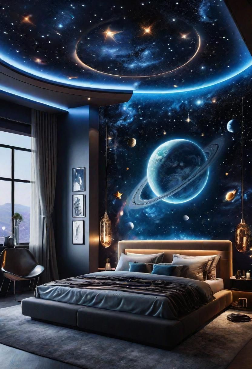 15. Out-of-This-World Space Bedroom