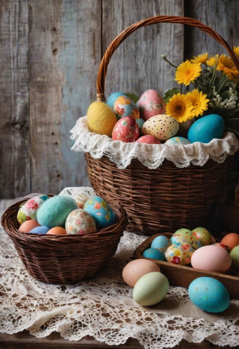 12. How to Refresh a Retro Easter Basket