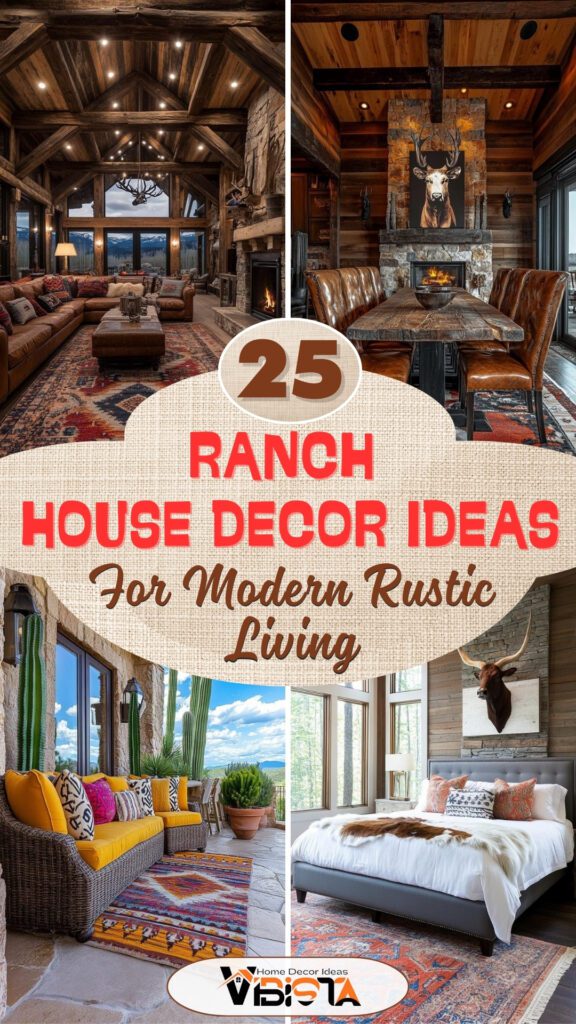 25 Chic Ranch House Decor Ideas for Modern Rustic Living