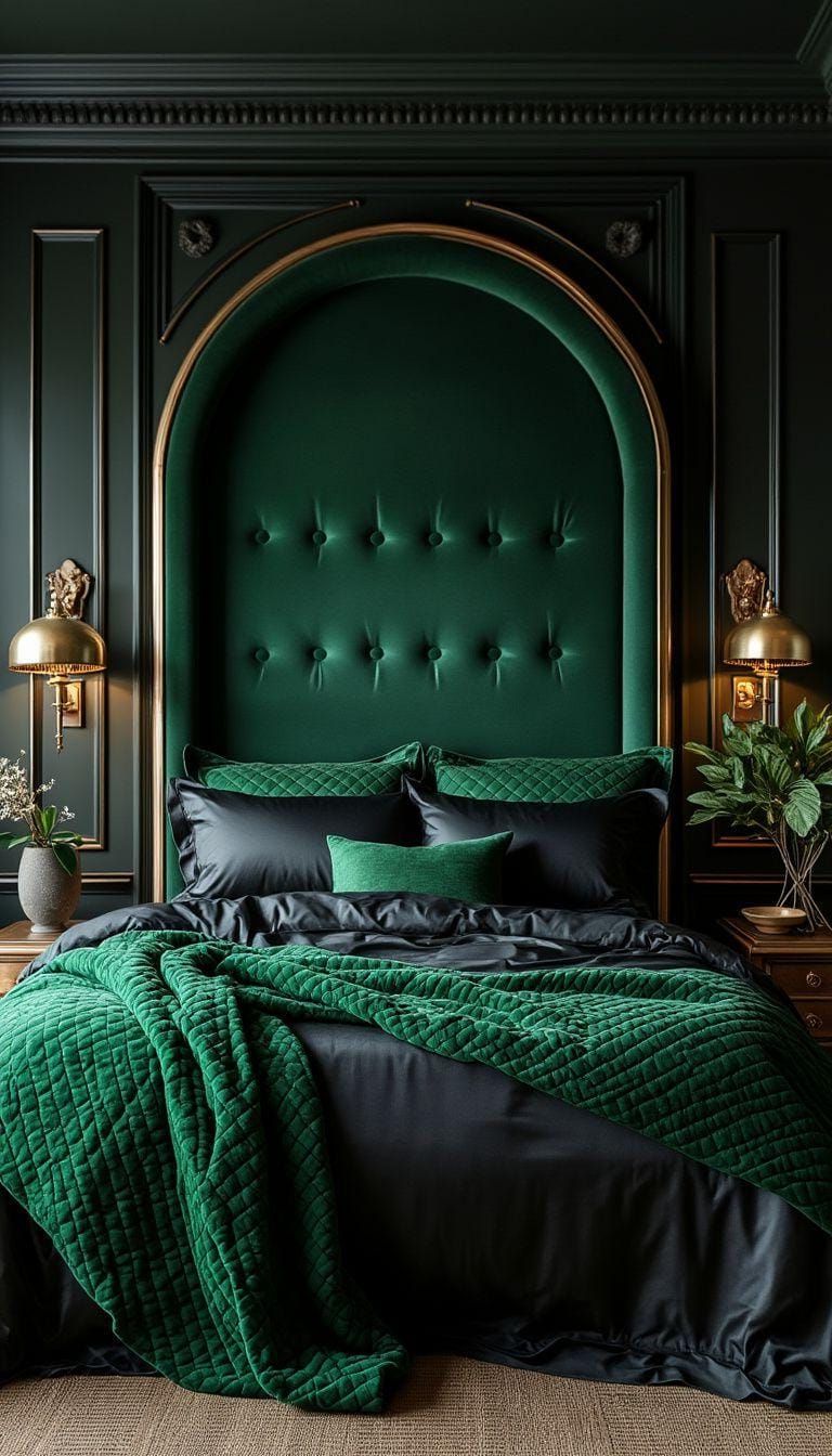 13. Refined and Regal Bedroom Décor Ideas