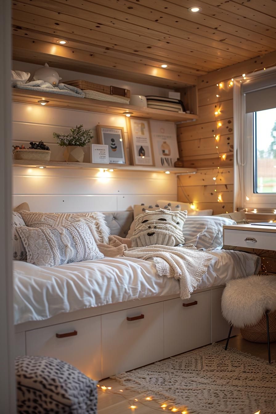 13. Minimalist Dorm Room Ideas