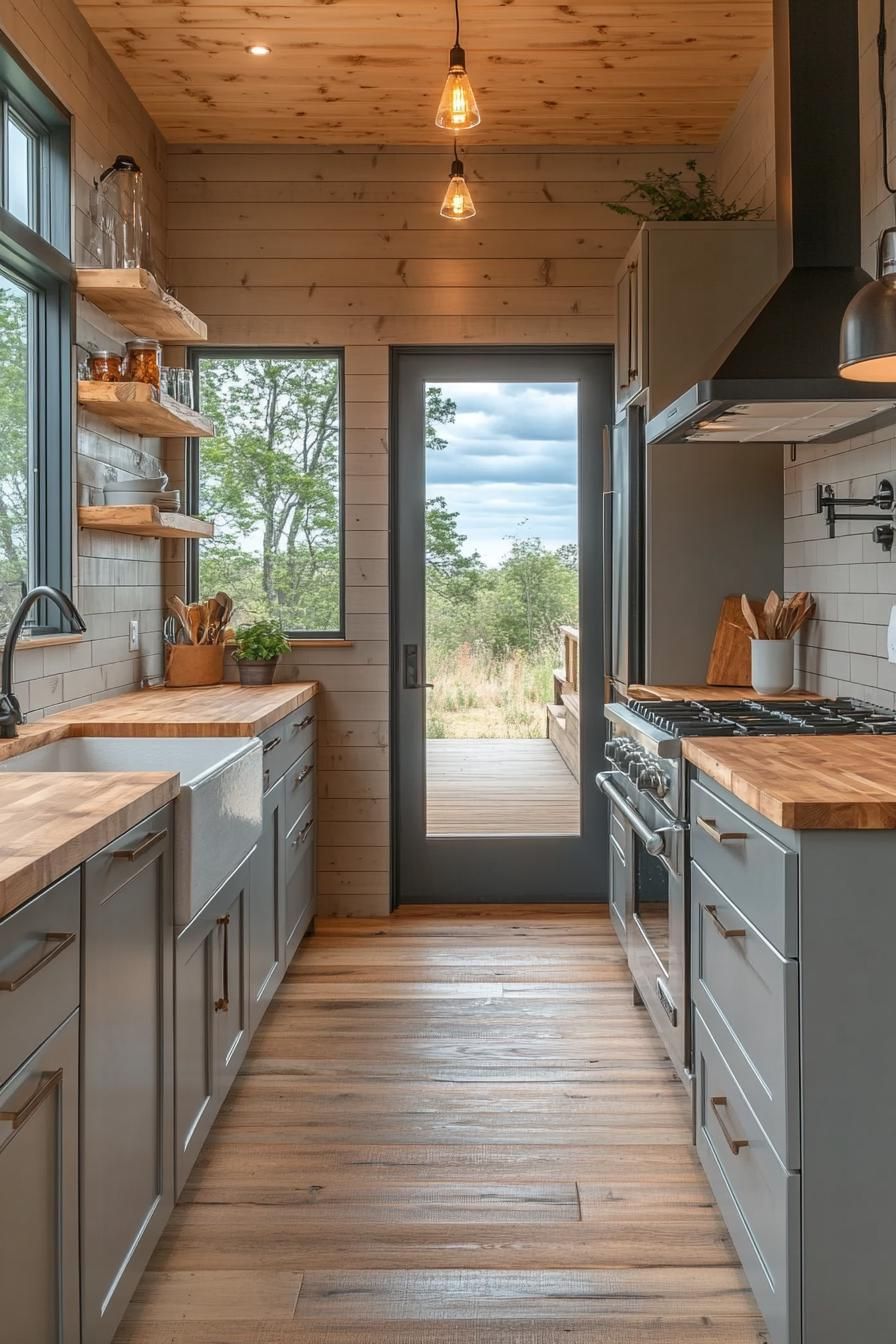 18. Warm Up Apartments with Butcher Block - photo 4