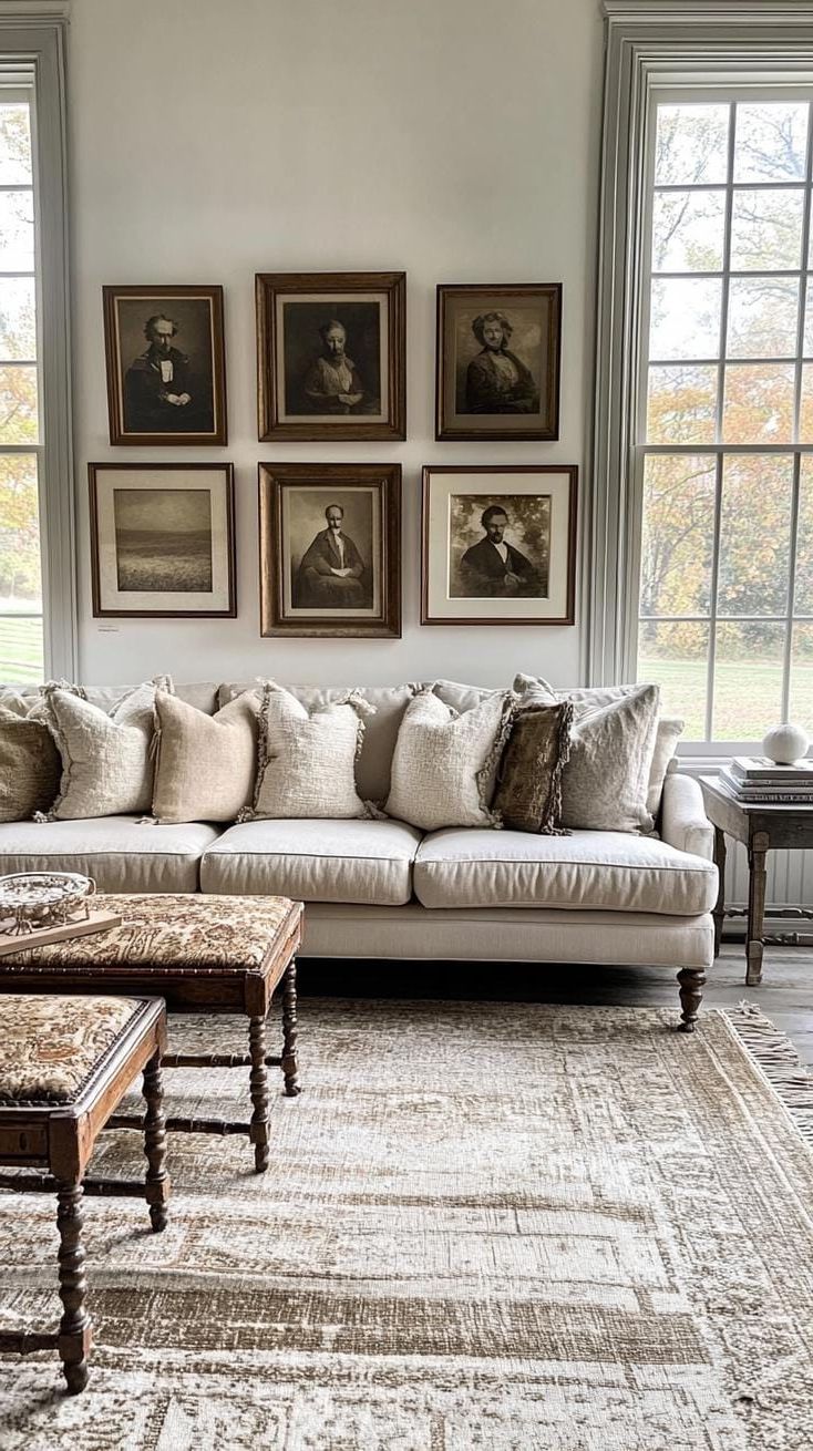 8. Vintage Gallery Wall Styling Tips - photo 2