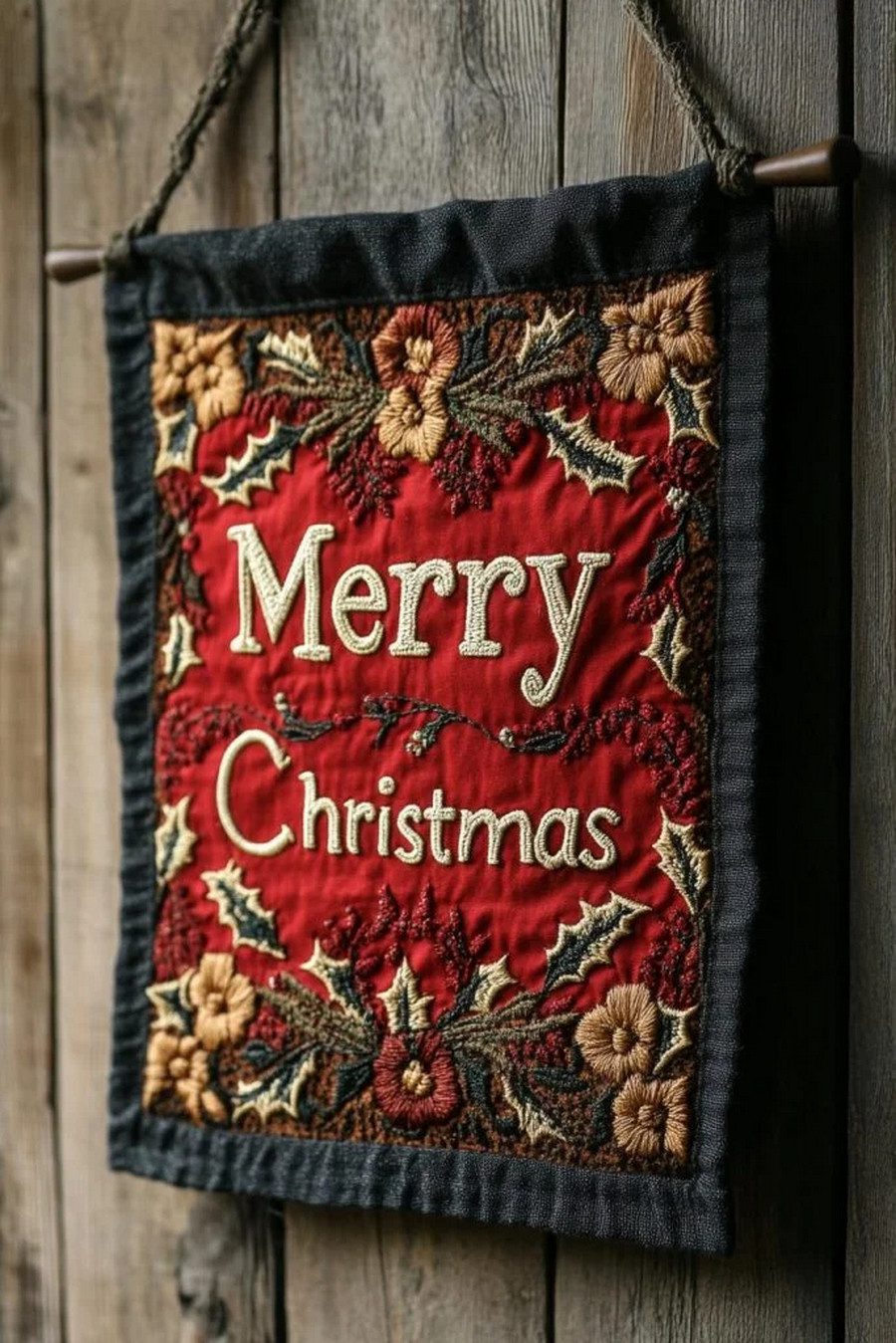 18. Boho Christmas Wall Banner Ideas - photo 3