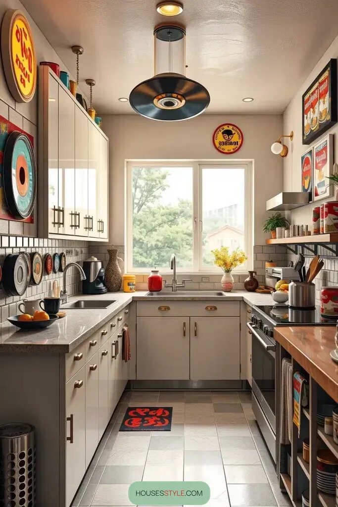 Funky Pop Art Prints and Retro Decor Accents