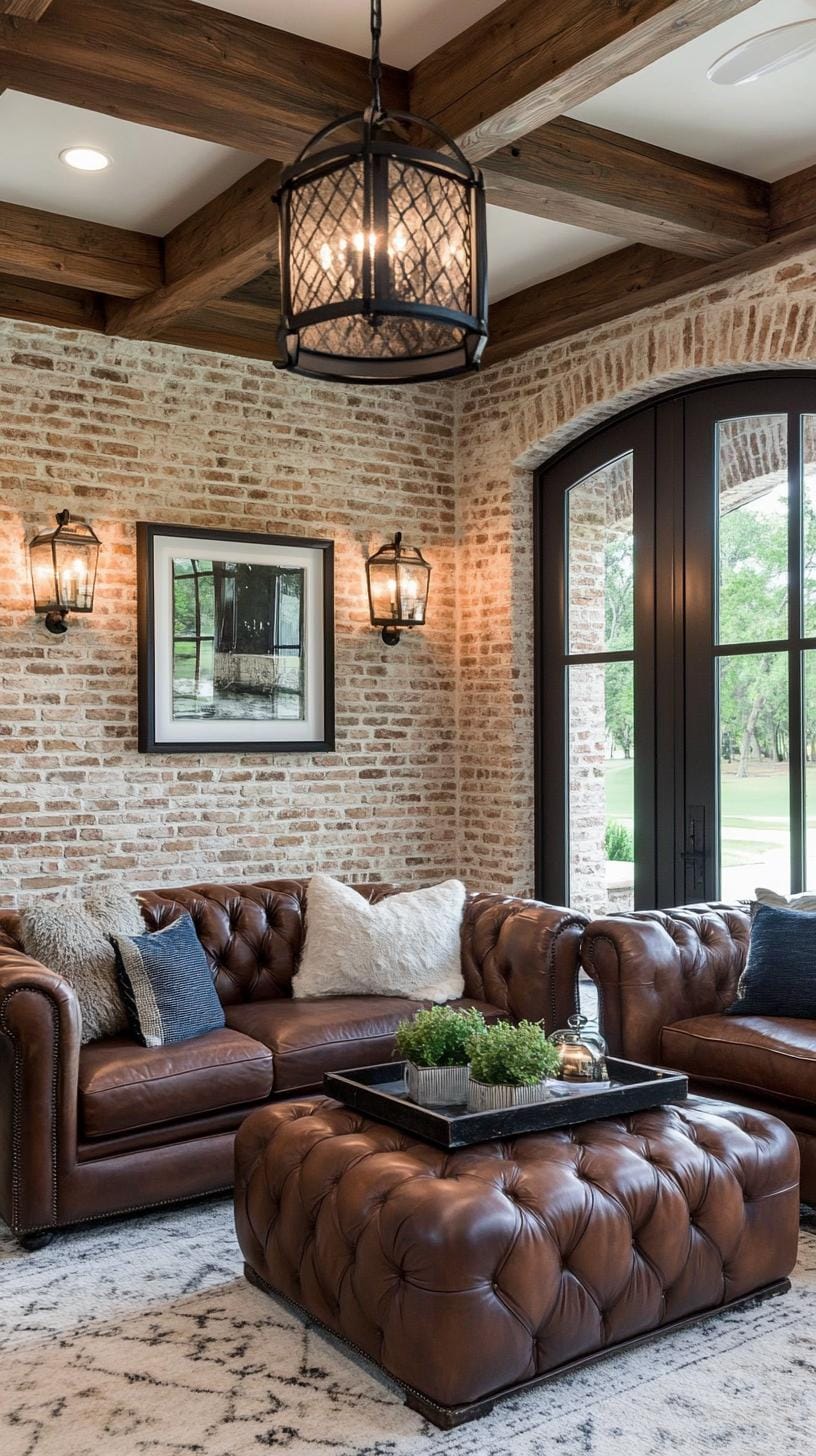21 Industrial Farmhouse Living Room Ideas Worth Copying