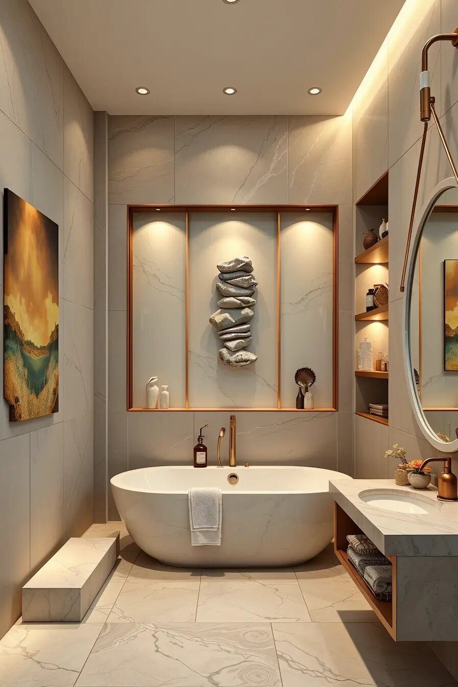 61 Spa Style Bathroom Ideas for Your Own Home Oasis