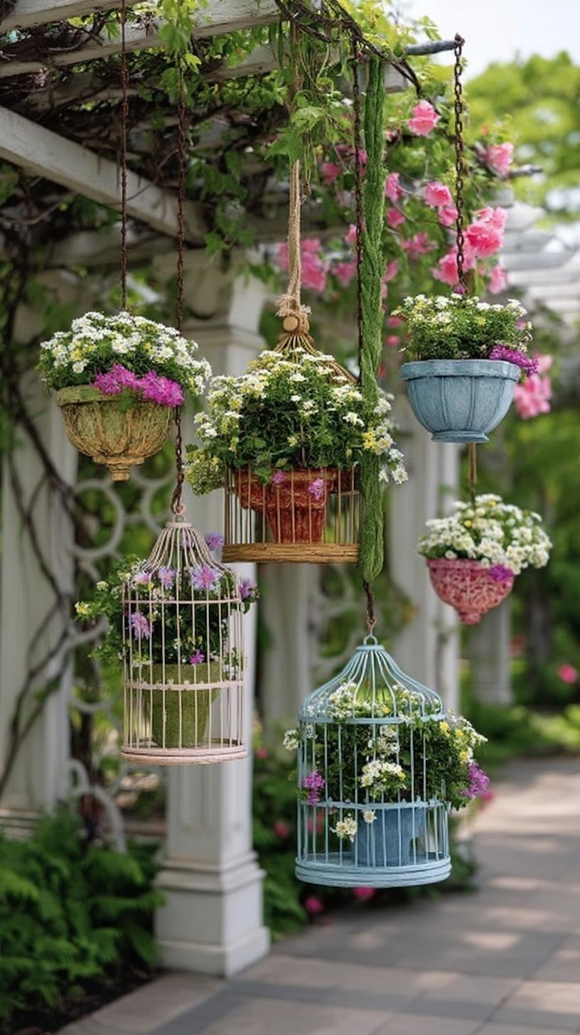 29 Vintage Garden Decor Ideas for Rustic Outdoor Charm