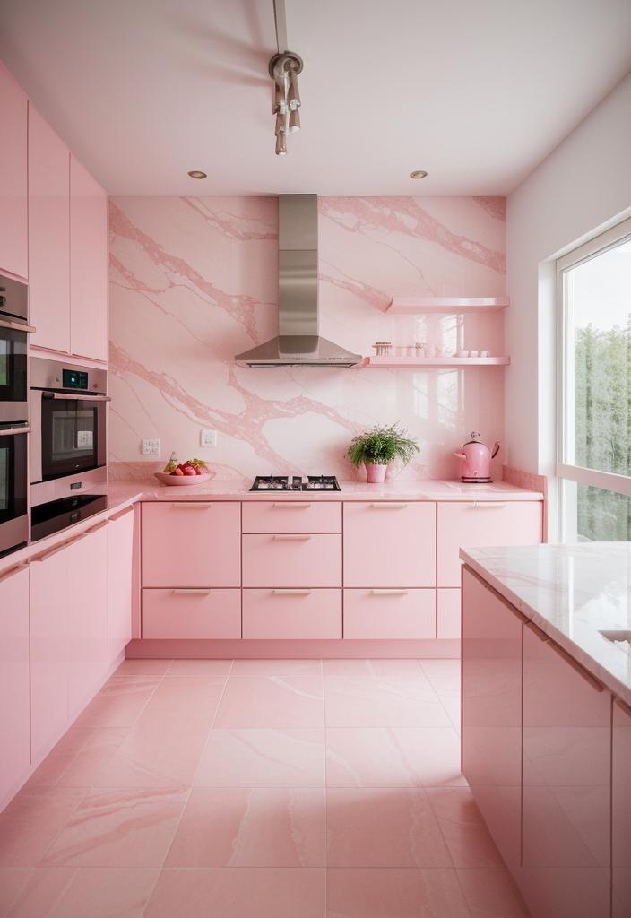 35 Pink Kitchen Ideas Full of Feminine Charm